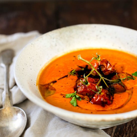 Tomato Soup with Wine