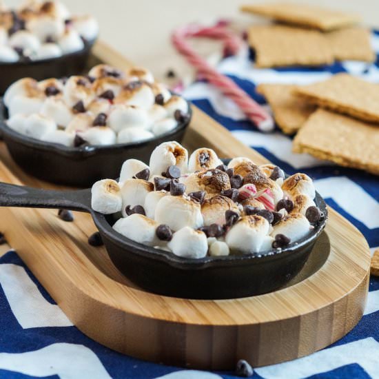 Peppermint S’mores Dip