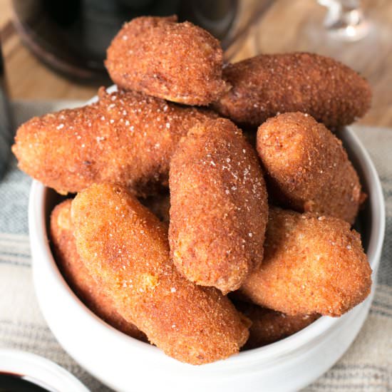 Chorizo, Cheese & Potato Croquettes