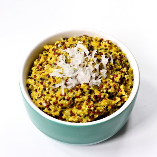 Coconut Curry Quinoa Risotto