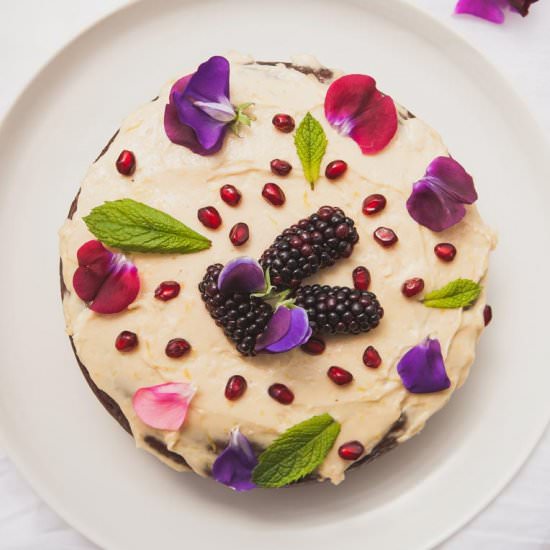 Healthy Vegan Ginger Cake