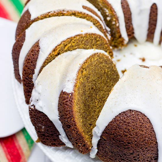 Gluten Free Gingerbread Pound Cake