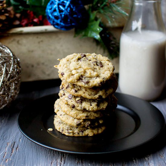 Chocolate Chip Oats Cookies