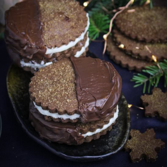 Chocolate Peppermint Cookies