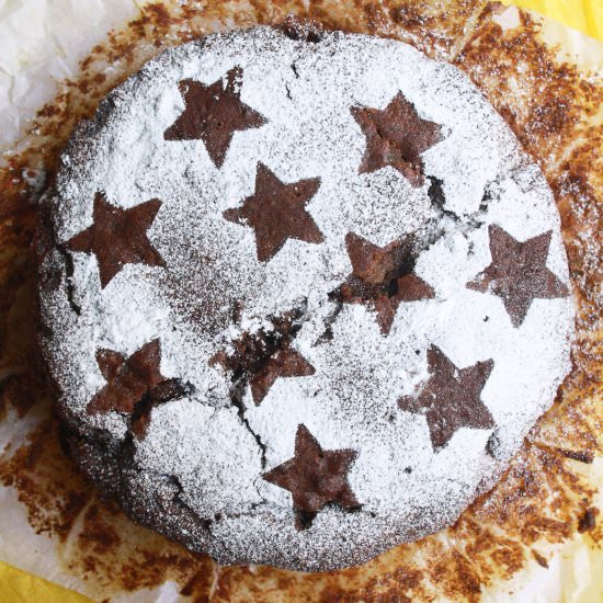 Last Minute Christmas Cake