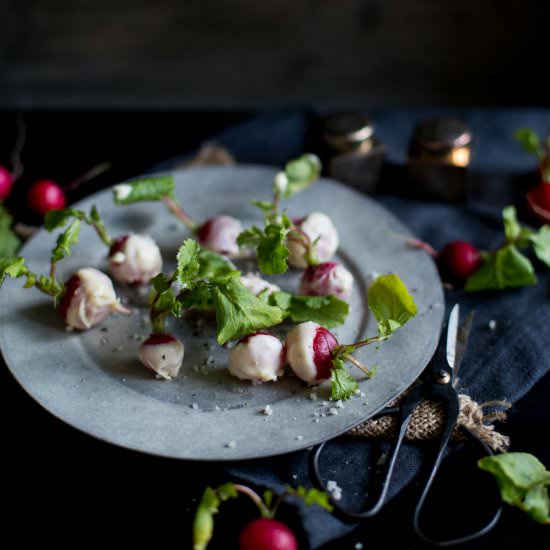 Radishes in Butter Glaze
