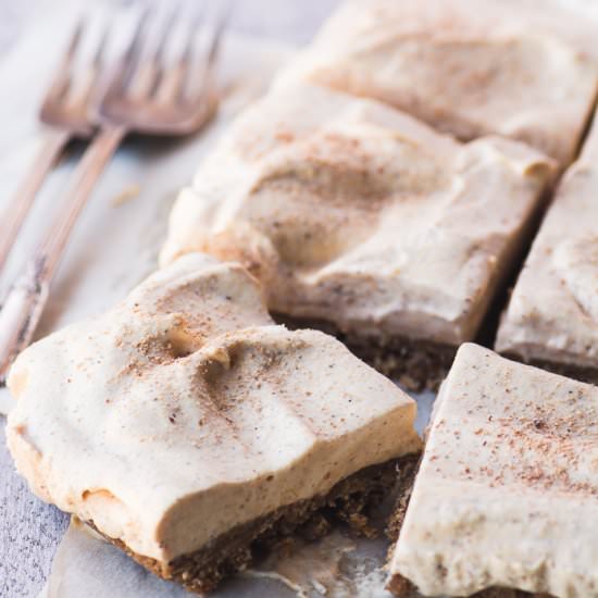 Pumpkin Cloud Bars