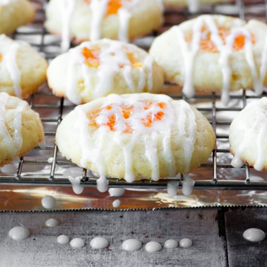 Marmalade Thumbprint Cookies