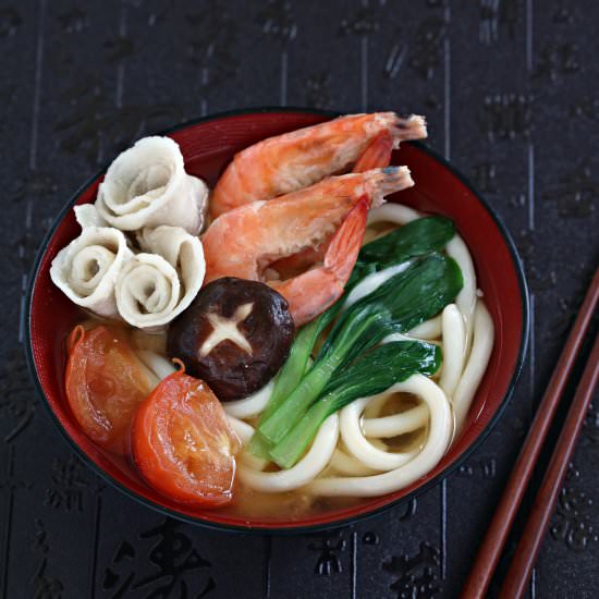 Tomato Udon Soup