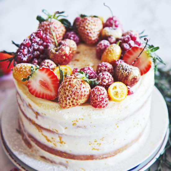 Almond and Orange Spice Cake