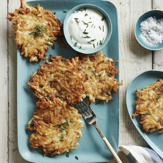 Crispy Potato Latkes