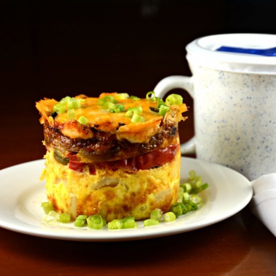 Easy Layered Breakfast Meal Mug