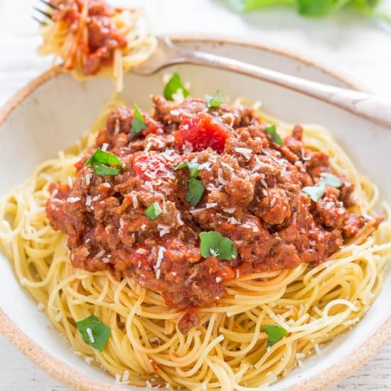 Easy 15-Minute Spaghetti