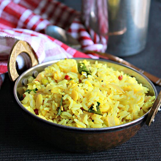 Lemon Rice With Field Beans