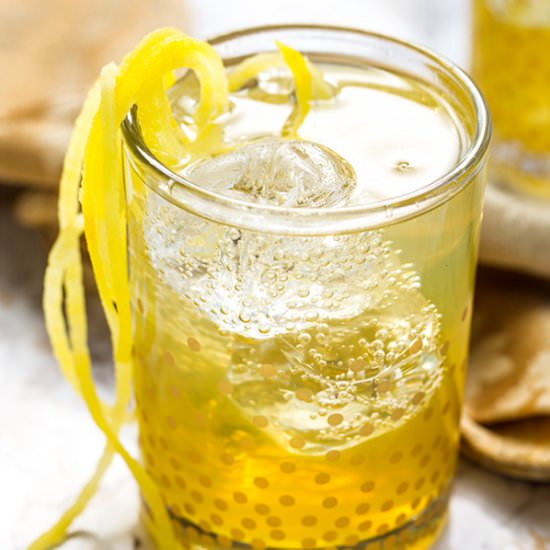 Golden Beet and Lemon Punch