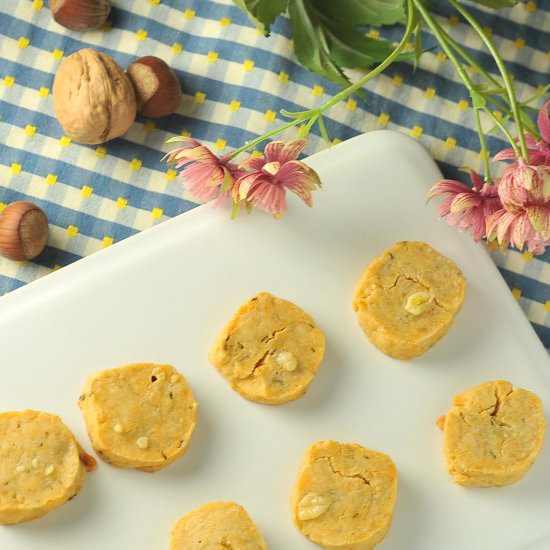 Gorgonzola Rosemary Shortbread