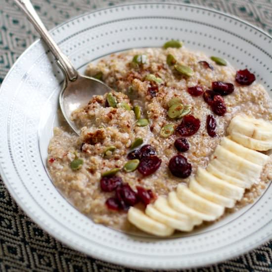 Spiced Quinoa Porridge