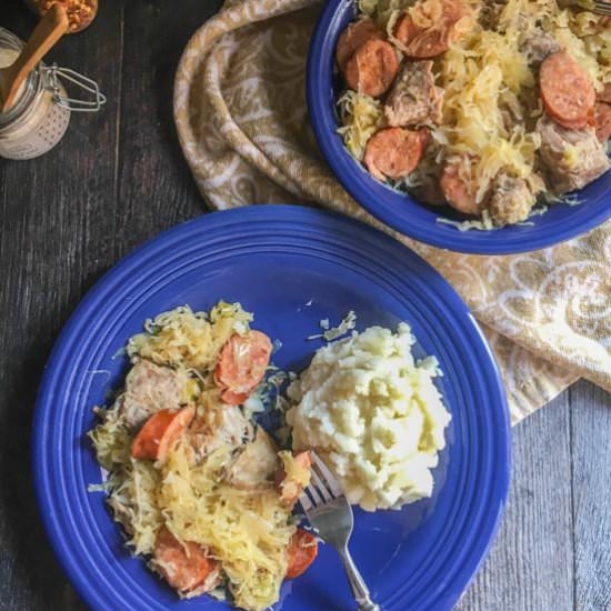 New Year’s Pork & Sauerkraut