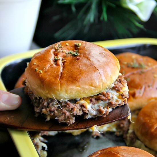 Loose Meat Sliders
