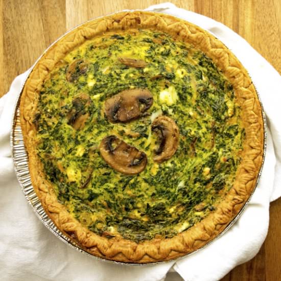 Mash Up Quiche