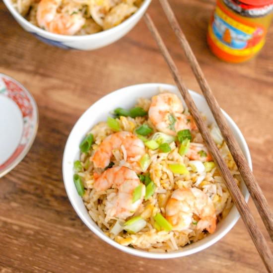 garlic and ginger fried rice