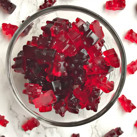 Wine Filled Gummy Bears