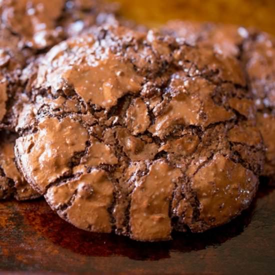 Flourless Chocolate Chewy Cookies