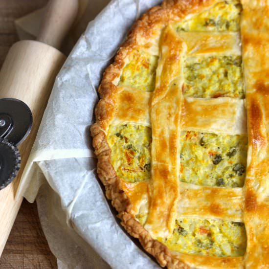 Savory Neapolitan Pastiera