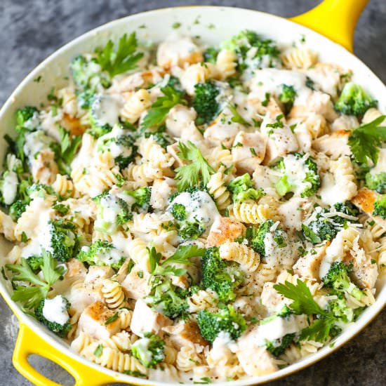 Chicken and Broccoli Alfredo