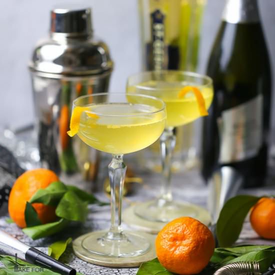 Orange & St-Germain Cocktail