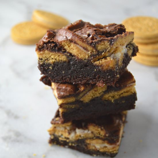 Oreo and Nutella Brownies