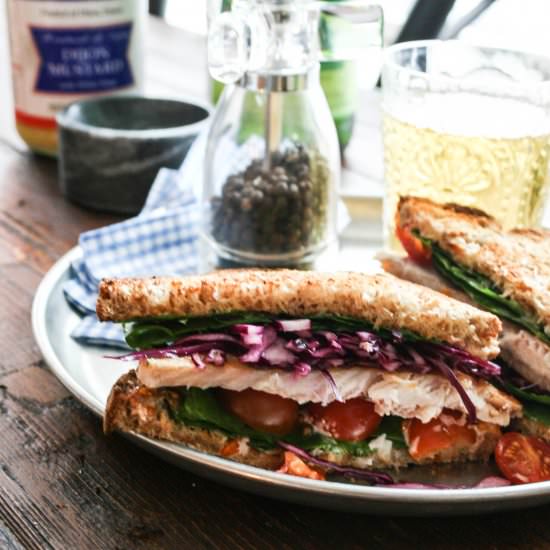 Smoked Trout Sandwich