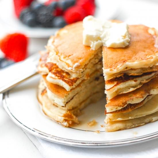 The Best Old Fashioned Pancakes