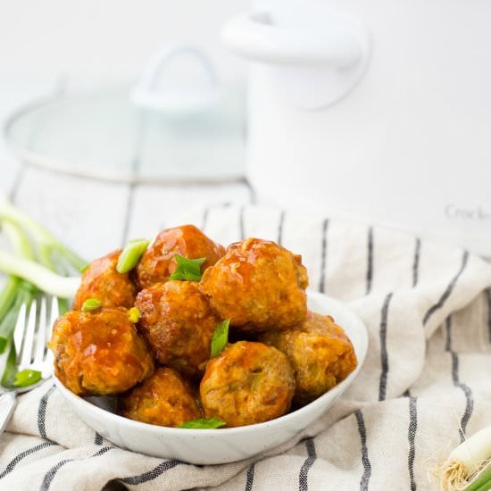 Turkey Enchilada Meatballs