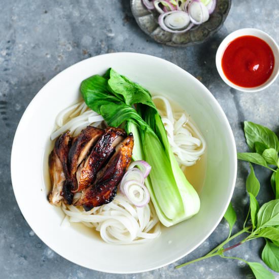 Sticky Chicken Pho
