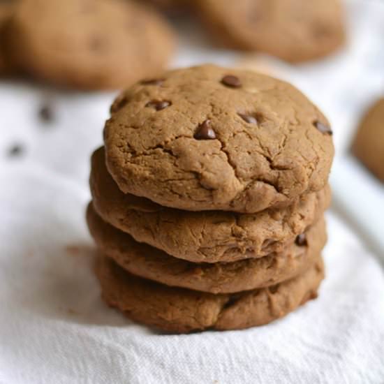 Choc Peanut Butter Protein Cookies
