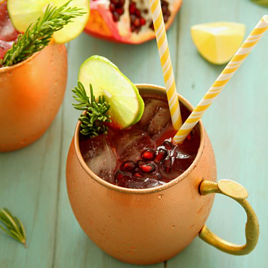 POMEGRANATE MOCK MOSCOW MULE