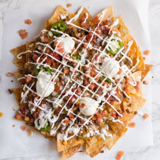 Dumpster Fire Nachos
