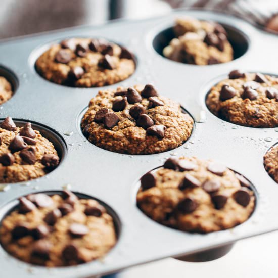 Wholesome Banana Muffins