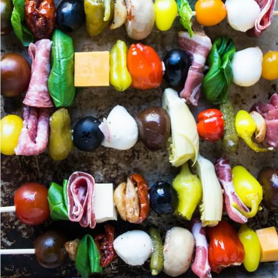 Antipasto Skewers