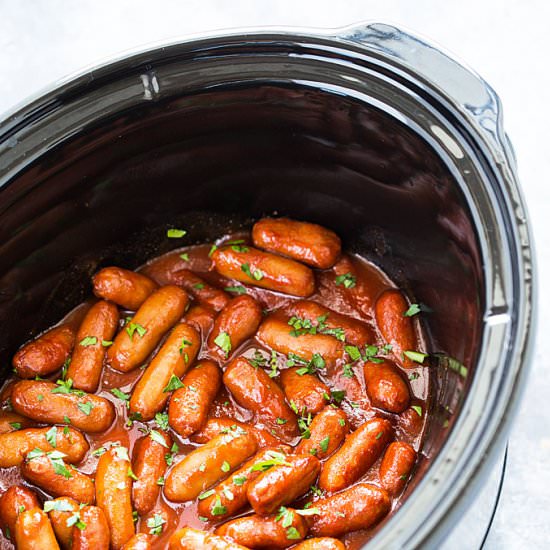Crock Pot Honey Garlic Little Smokies