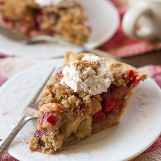 Chai-Spiced Cranberry Apple Pie