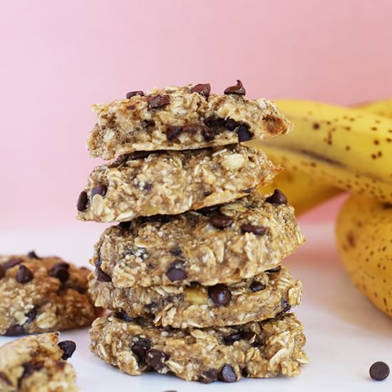 Chocolate Chip Banana Bread Cookies