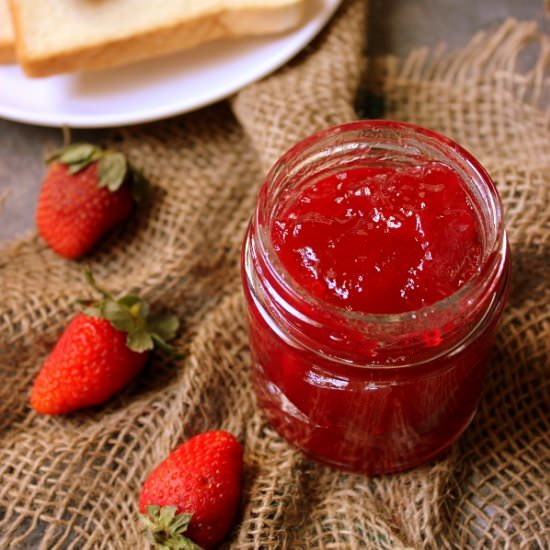 Microwave Strawberry Jam Recipe