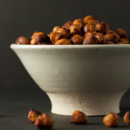 Miso Roasted Chickpeas