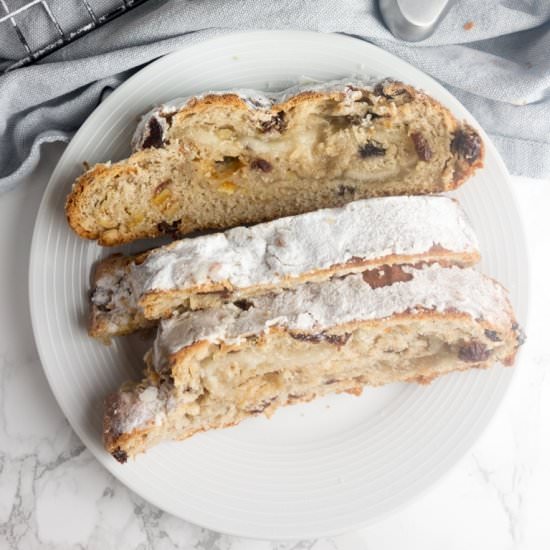 Homemade Christmas Stollen