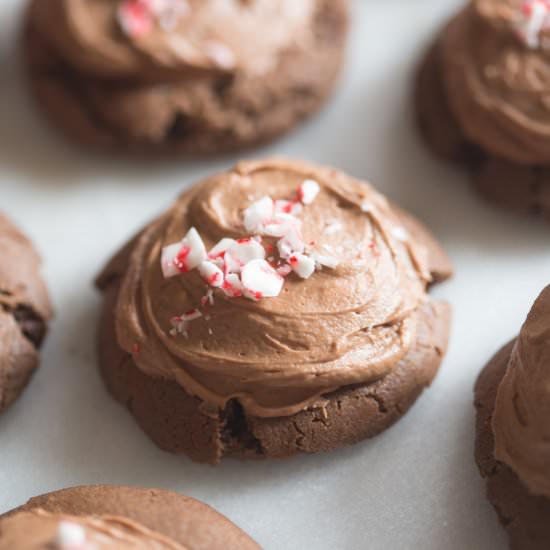 Chocolate Marshmallow Cookies