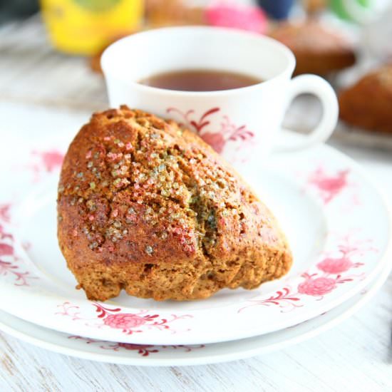 Gingerbread Spelt Scones