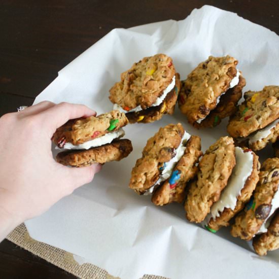 Monster Sandwich Cookies
