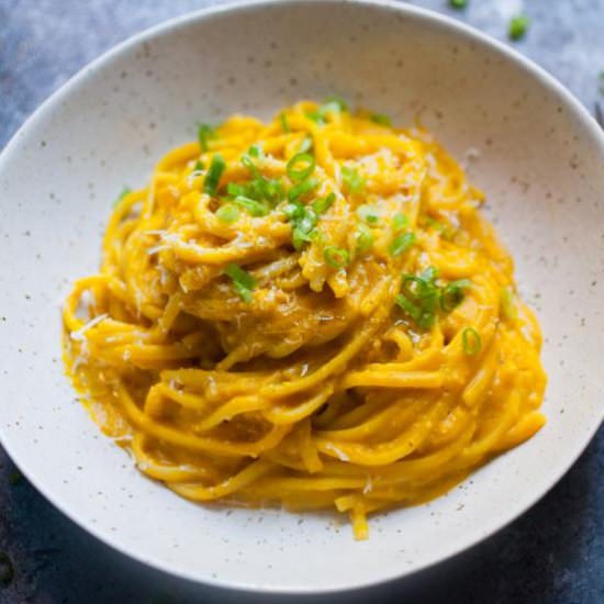 Creamy Kabocha Squash Noodles